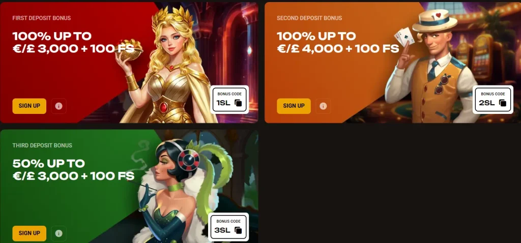 slotlair Welcome Package
